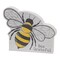 Bee Kind & Bee Grateful Wooden Sitters Rustic Arched Spring Decor Blocks with Bumblebee Art - Asstd. 2